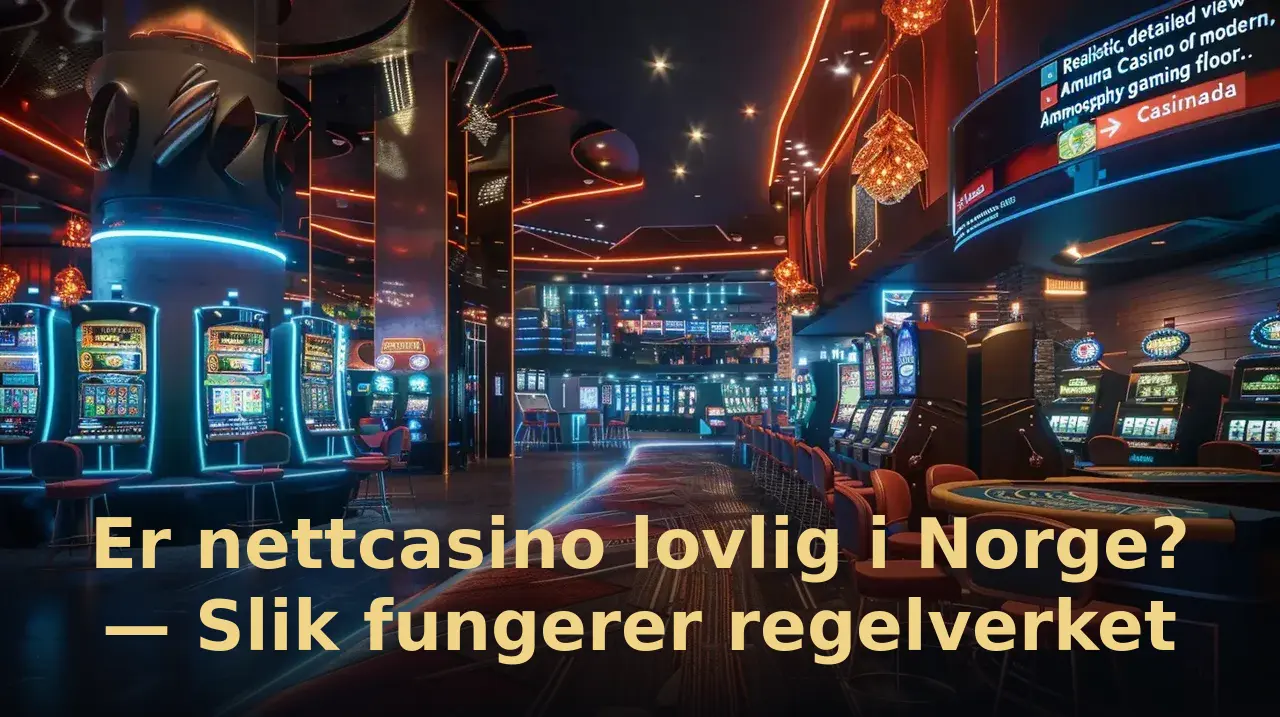 Er nettcasino lovlig i Norge? — Slik fungerer regelverket
