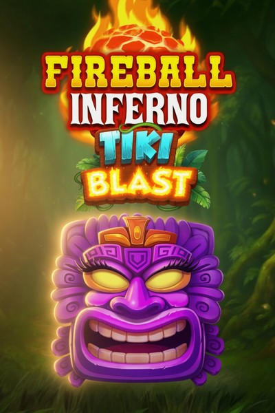 Fireball Inferno Tiki Blast-spilleautomat hos Cleobetra Casino